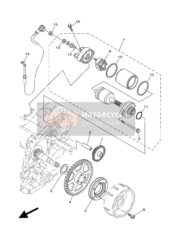 Yamaha XP500A 2016 Inicio para un 2016 Yamaha XP500A